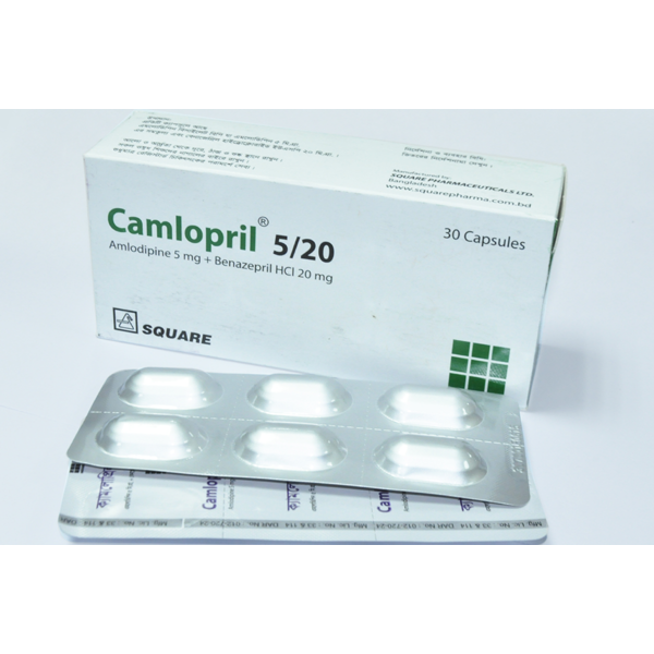 CAMLOPRIL 5/20 Cap.